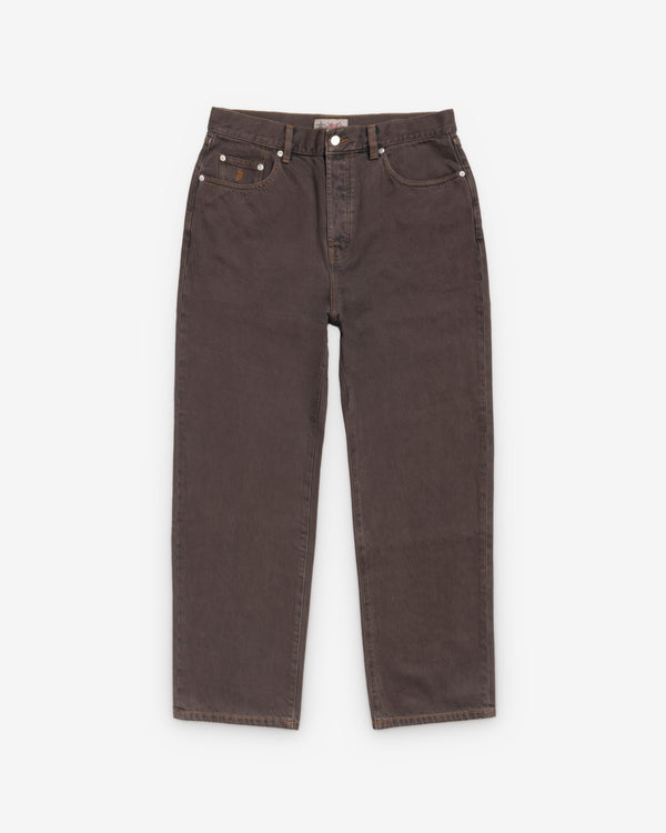 Stüssy - Men's Big Ol Jeans Resin Denim - (Brown)