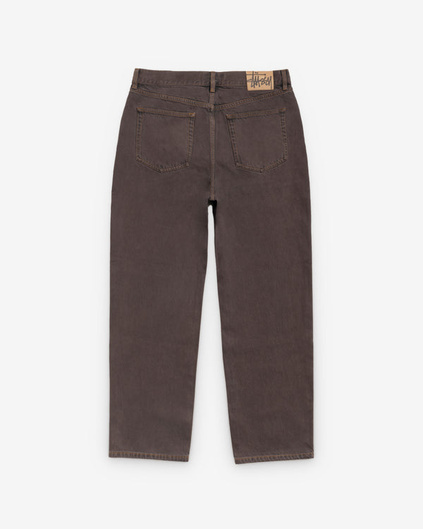 Stüssy - Men's Big Ol Jeans Resin Denim - (Brown)