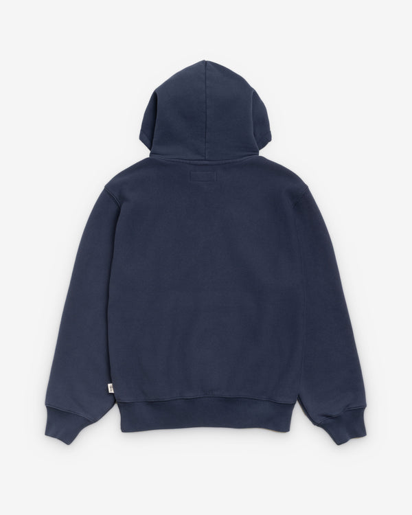 Stüssy - Men's Fleece Hoodie - (Navy)