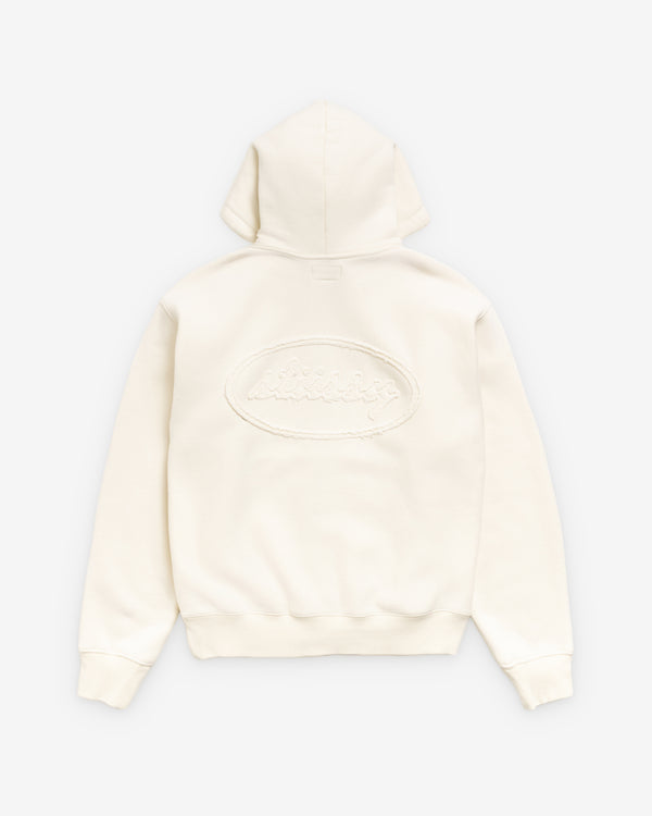 Stüssy - Men's Cursive Applique Zip Hood - (Natural)