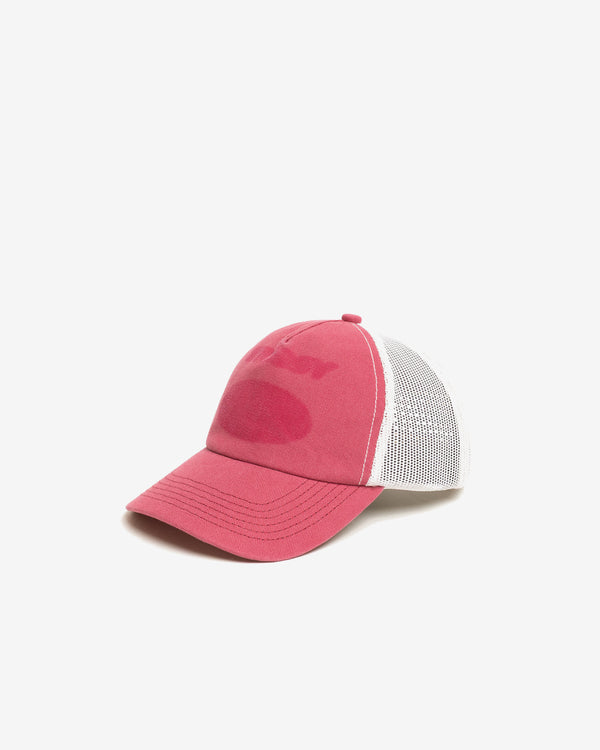 Stüssy - Men's Hc Ghost Logo Trucker - (Red)