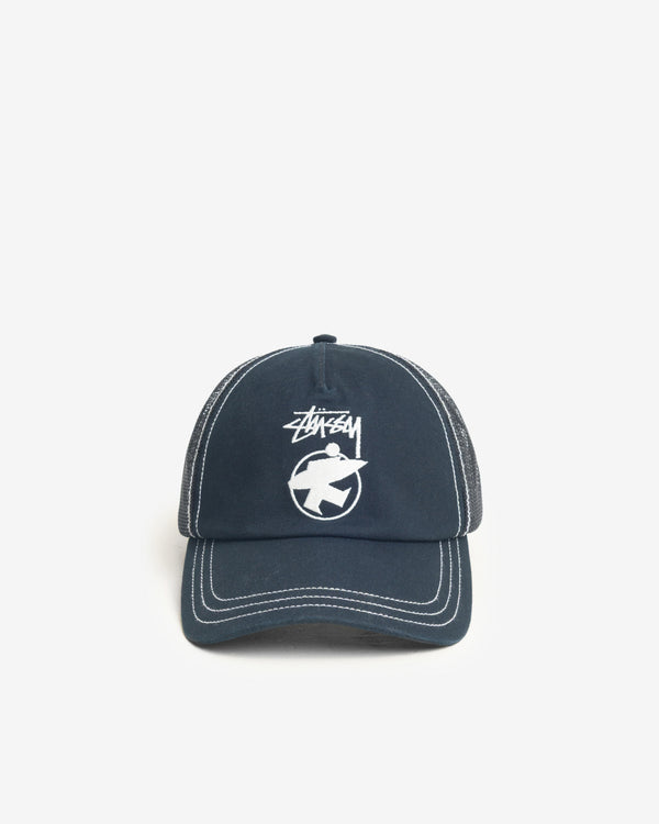 Stüssy - Men's Surfman Trucker Cap - (Black)