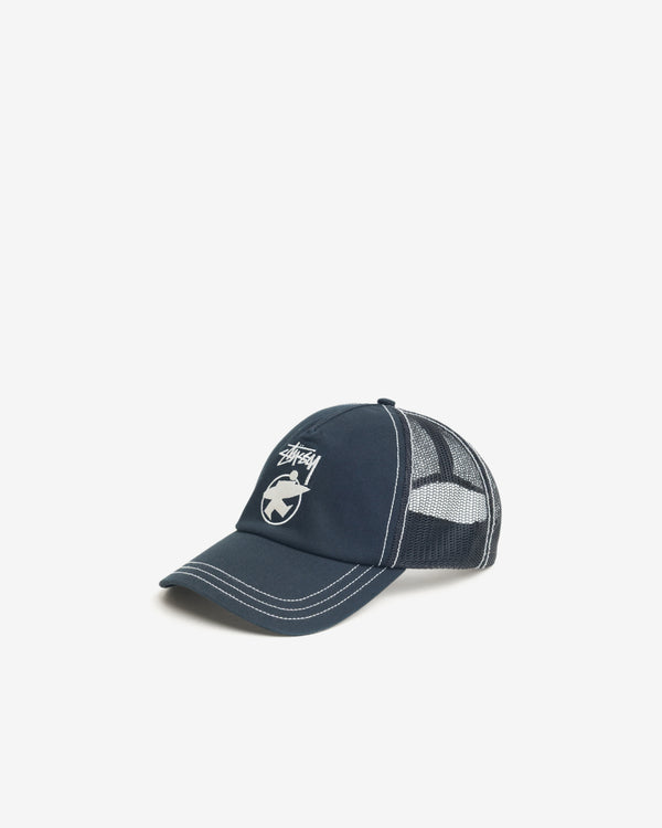 Stüssy - Men's Surfman Trucker Cap - (Black)