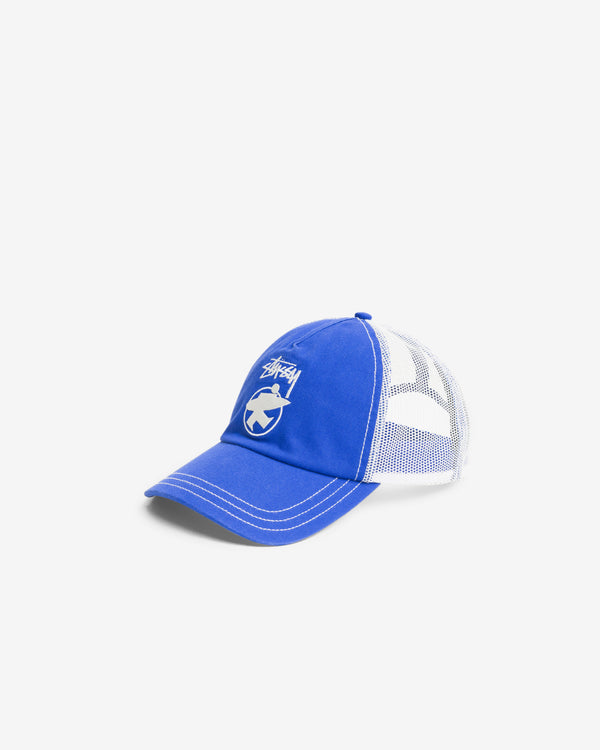Stüssy - Men's Surfman Trucker Cap - (Royal Blue)