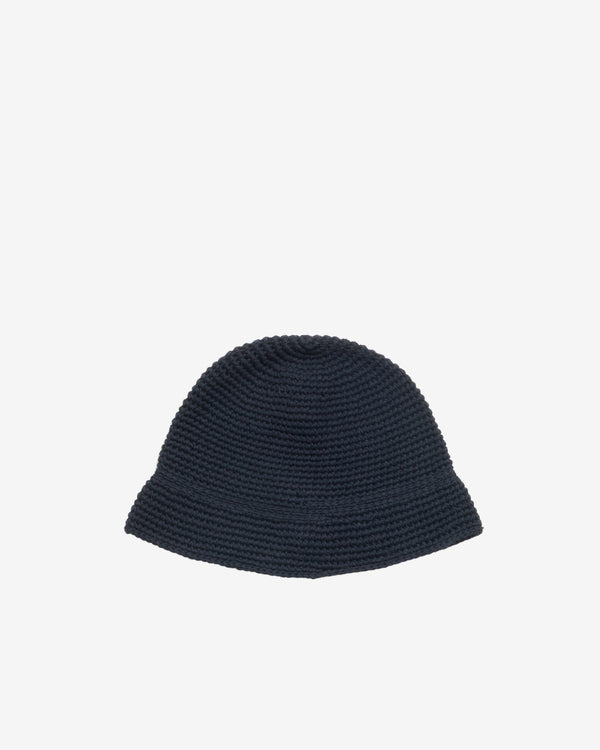 Stüssy - Men's Basic Linen Knit Bucket Hat - (Black)