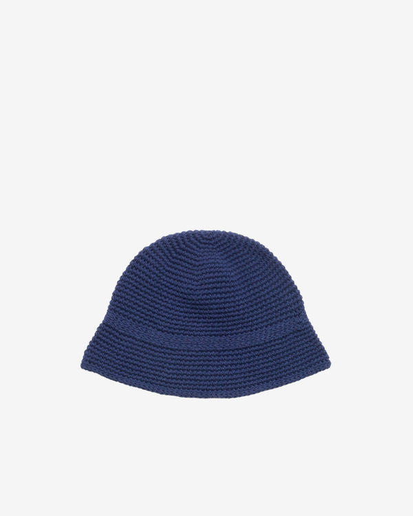 Stüssy - Men's Basic Linen Knit Bucket Hat - (Navy)