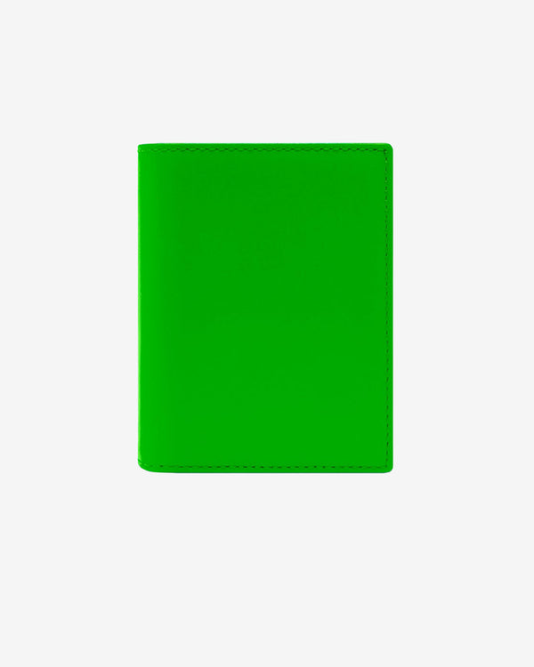 CDG Wallet - Super Fluo Bifold Wallet - (Green/Orange SA0641SF)