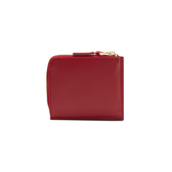 CDG Wallet - Outside Pocket Zip Around Wallet - (Red SA3100)