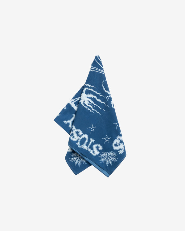 Stüssy - Men's Surf Joker Bandana - (Blue)