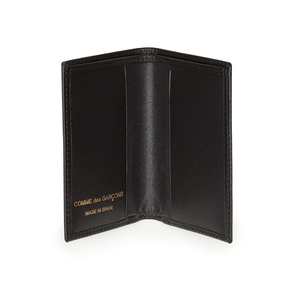 CDG Wallet - Classic Leather Bifold Wallet - (Black SA6400)