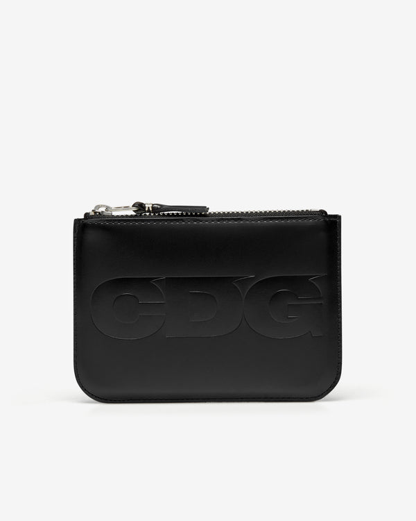 CDG - Embossed Logo Wallet - (SA8100 Black)