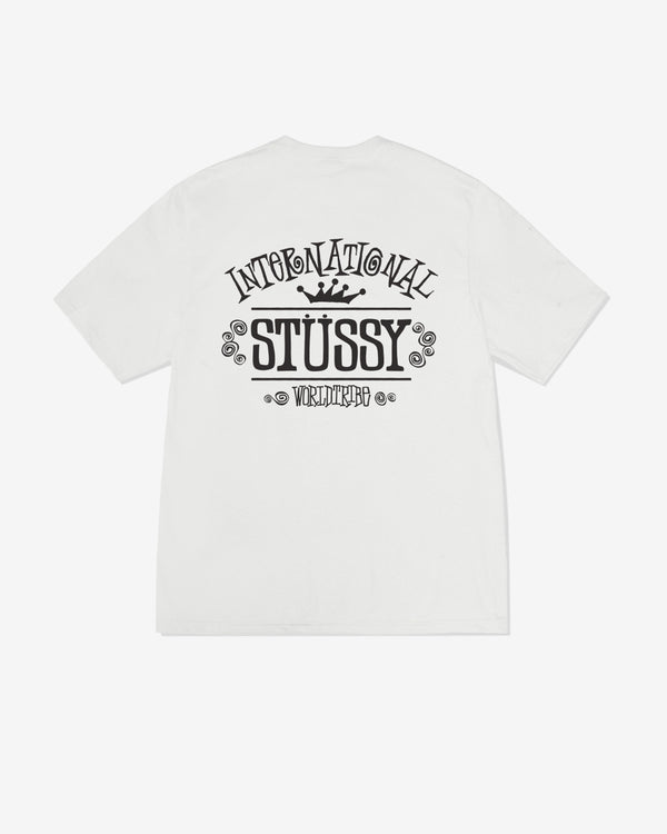 Stüssy - Men's Worldwide Pigment Dyed T-Shirt - (Natural)
