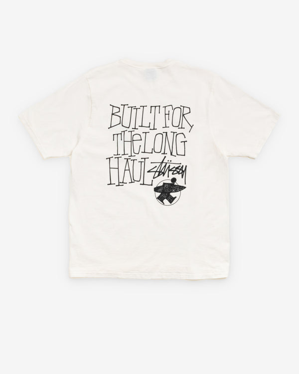 Stüssy - Men's Long Haul Pigment Dyed Tee - (Natural)