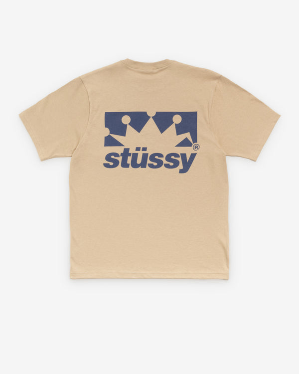 Stüssy - Men's Box Crown Tee - (Khaki)