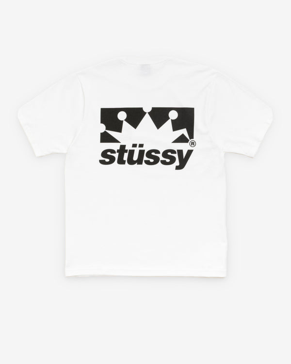 Stüssy - Men's Box Crown Tee - (White)
