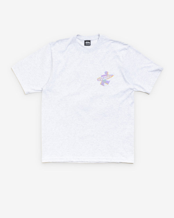 Stüssy - Men's Dot Surf Tee - (Ash Heather)