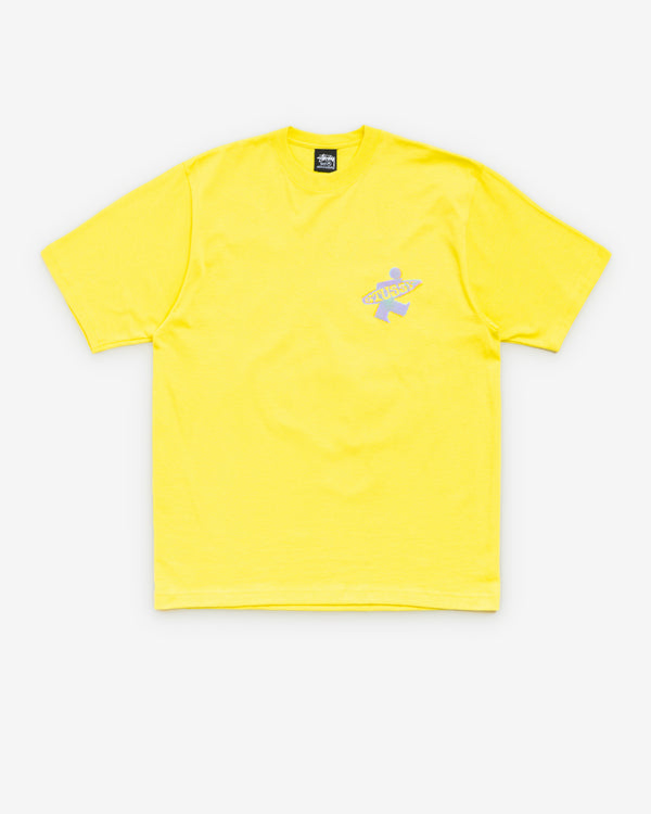 Stüssy - Men's Dot Surf Tee - (Lemon)