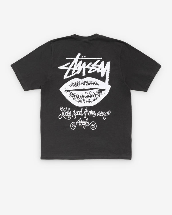 Stüssy - Men's Any Angle Pigment Dyed Tee - (Faded Black)
