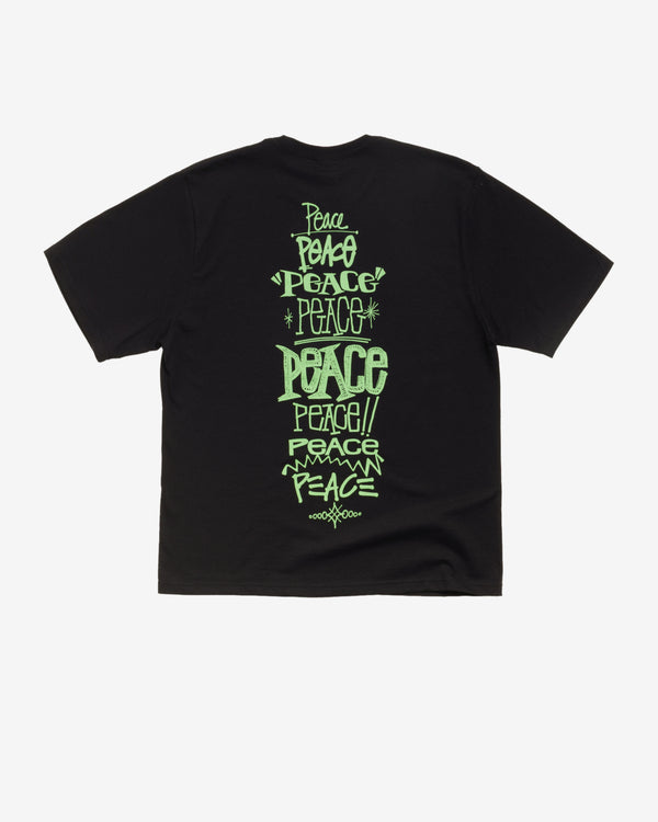 Stüssy - Men's Peace Increased Tee - (Black)
