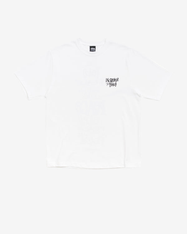 Stüssy - Men's Peace Increased Tee - (White)