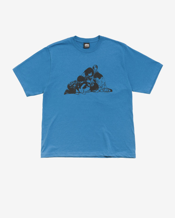 Stüssy - Men's Kids Tee - (Blue)