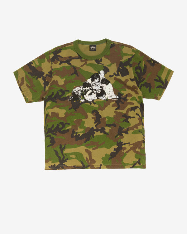 Stüssy - Men's Kids Tee - (Camo)