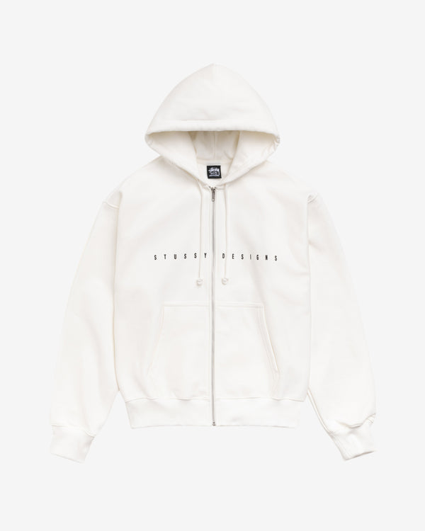 Stüssy - Men's S Box Zip Hood - (Off White)