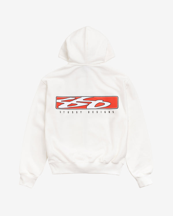 Stüssy - Men's S Box Zip Hood - (Off White)