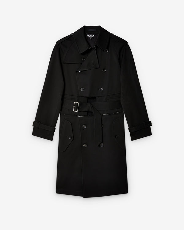 Black Comme des Garçons - Trench Coat - (Black)