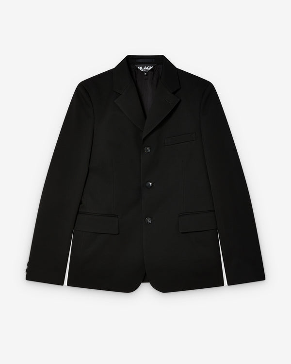 Black Comme des Garçons - Reversible Frilled Jacket - (Black)