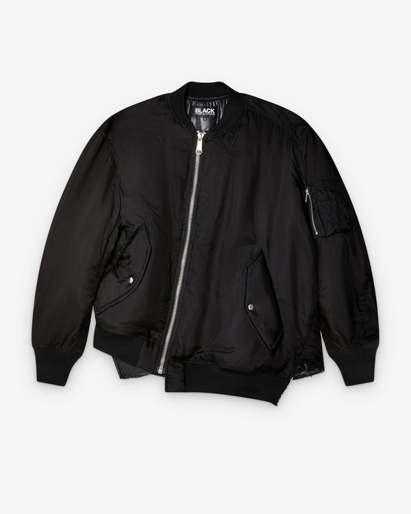 Black Comme des Garçons - MA-1 Bomber Jacket - (Black)