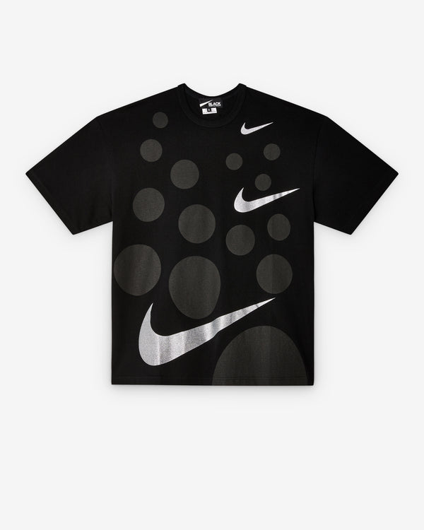 Black Comme des Garçons - Nike Men's Oversized T-Shirt - (Black)