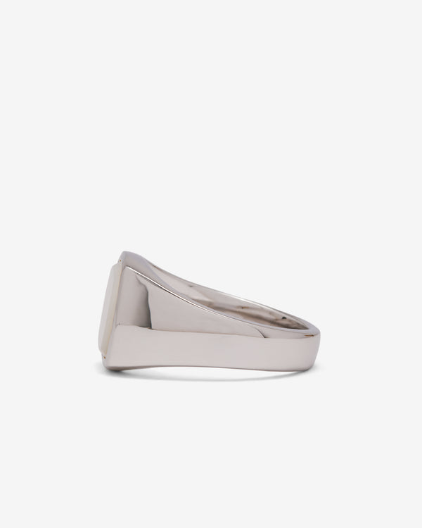 Tom Wood - Kay Ring White Mother of Pearl - (Sterling Silver)