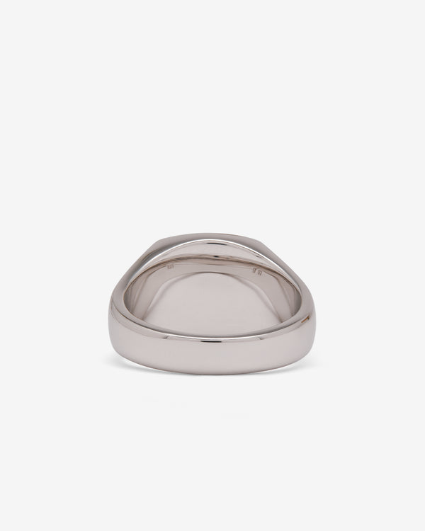 Tom Wood - Kay Ring White Mother of Pearl - (Sterling Silver)