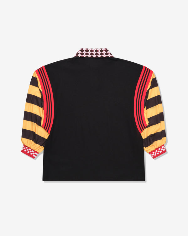 Chopova Lowena - Women's Polo Top - (Black/Multi)