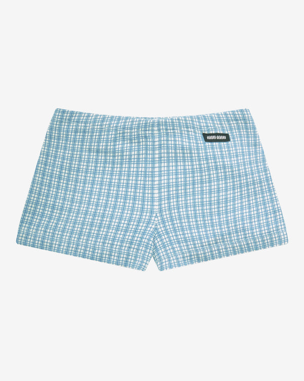 Miu Miu - Women's Bermuda Short - (Periwinkle)