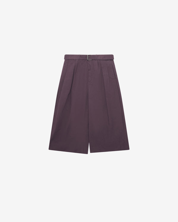 Dries Van Noten - Men's Preaches Short - (Dark Purple)