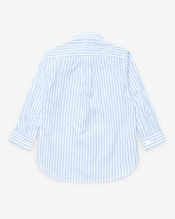 Play Comme des Garçons - Kids Striped Shirt - (Light Blue/White/Black)