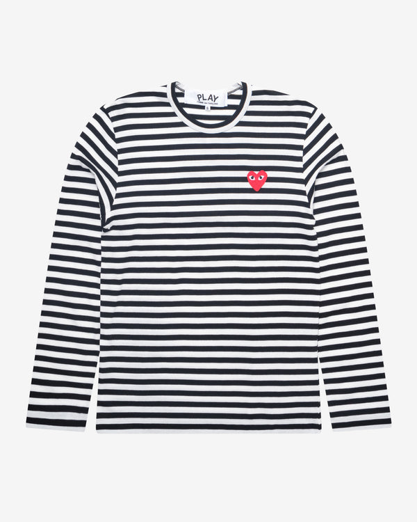 Play Comme des Garçons - Striped T-Shirt - (Black/White)