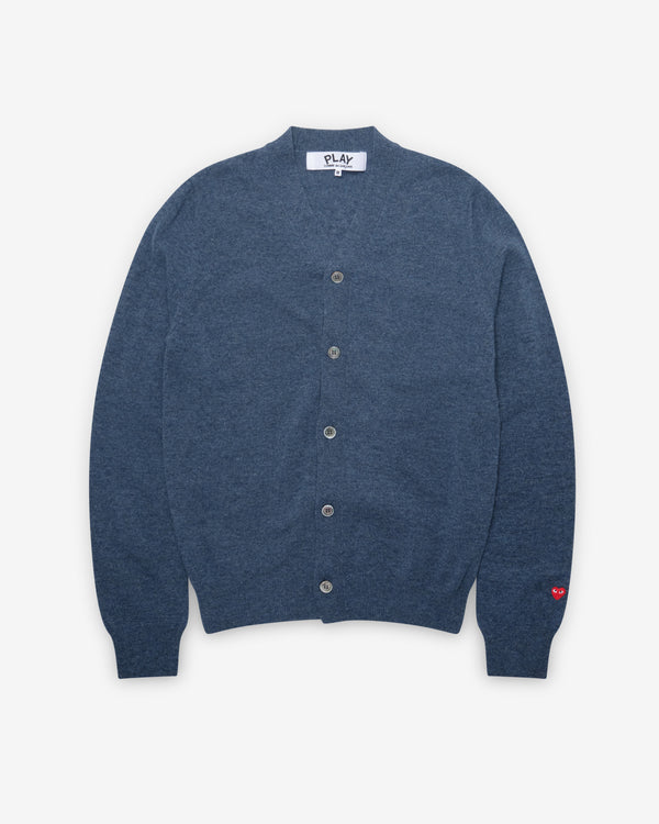 Play Comme des Garçons - Men's Cardigan - (Navy)