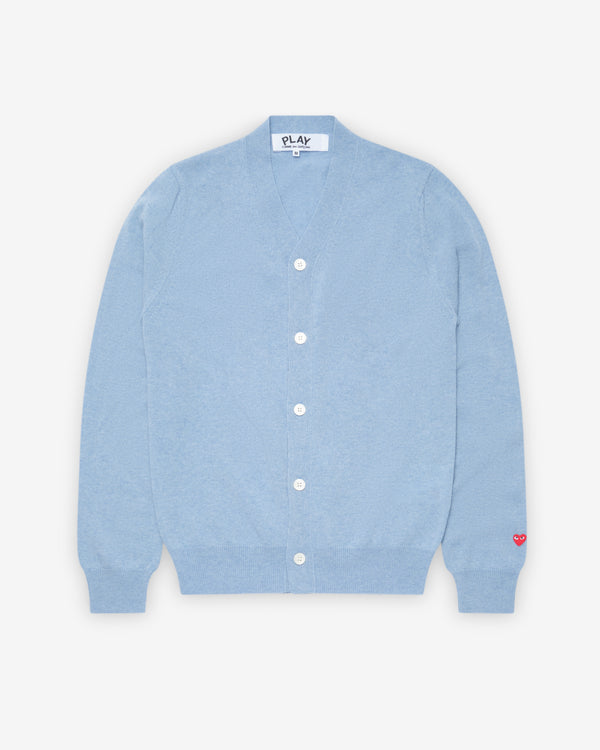 Play Comme des Garçons - Men's Cardigan - (Blue)