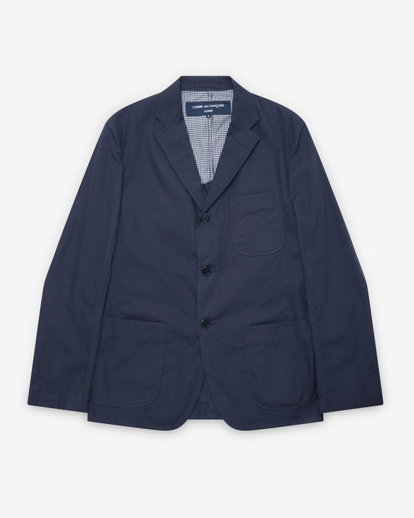 CDG Homme - Men's Cotton Sports Jacket - (Navy)