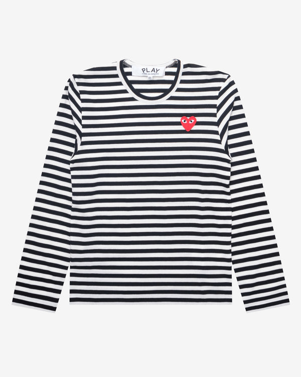 Play Comme des Garçons - Striped T-Shirt - (Black/White)