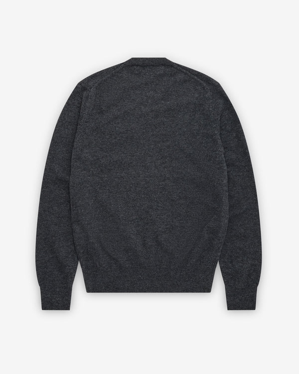 Play Comme des Garçons - Double Eye V Neck Sweater - (Grey)