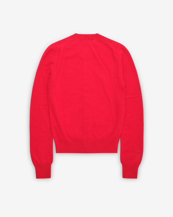 Play Comme des Garçons - Red Women’s Cardigan - (Red)