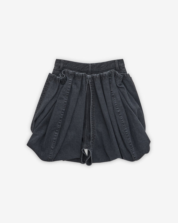 Sacai - Women's Denim Skirt - (Black)