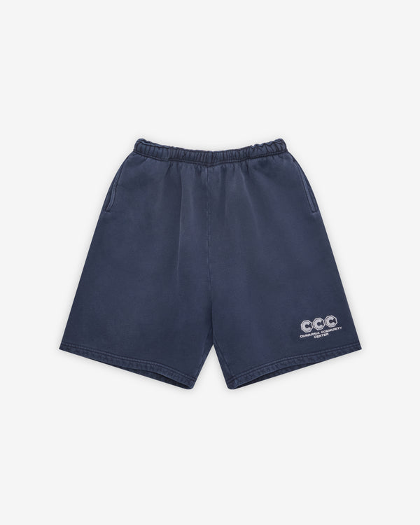Willy Chavarria - Men's CCC Buffalo Sweatshort - (Peacoat)