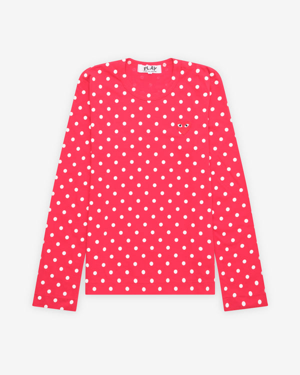Play Comme des Garçons - Polka Dot T-Shirt - (Red/White)