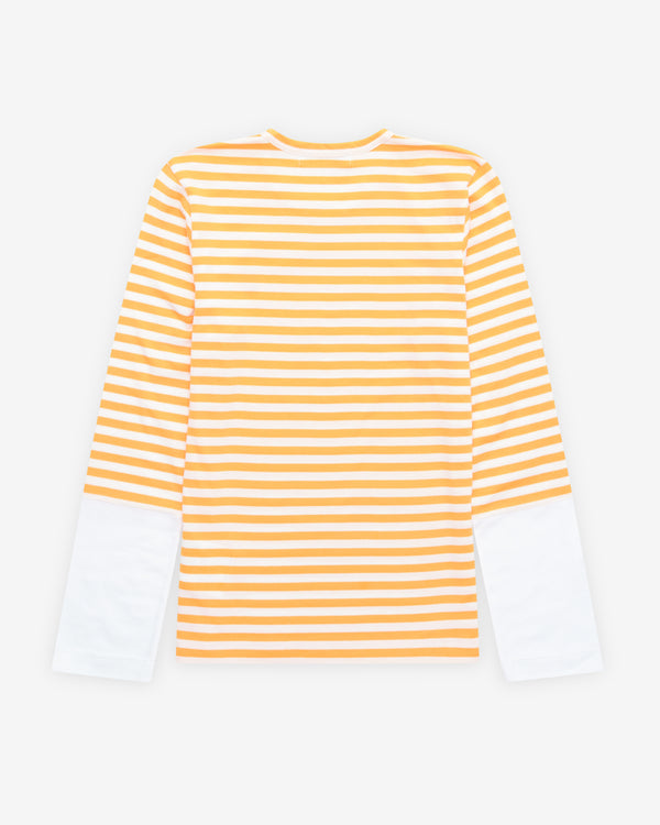 Play - Long Sleeve Striped T-Shirt - (Yellow/White)