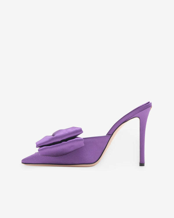 Valentino - Women's Yolande Satin Mule - (Electric)